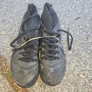 Nike Kid Soccer Cleats Black Speed Control Engineered DJ2894 007 Size 13.5 Youth